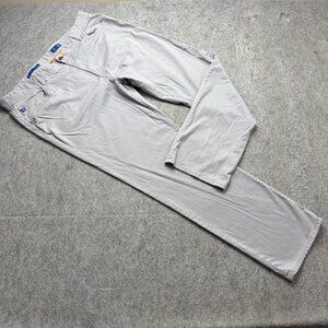 Stitch's Britches 5-Pocket Pants Men 40 x 32 Gray Stretch Straight Leg Classic